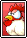 White Rooster Card